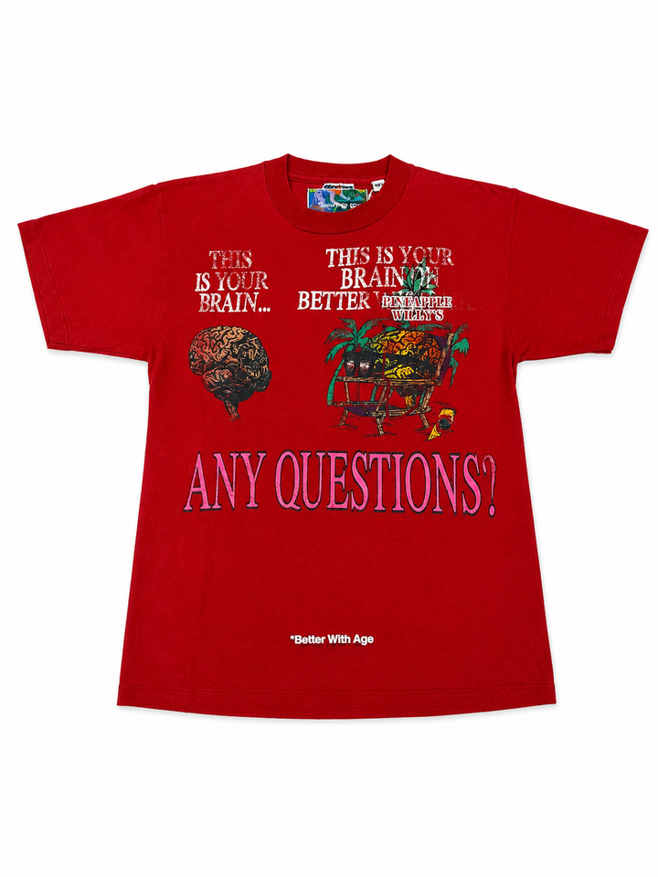 Better With Age Mush Tee RED (M)
