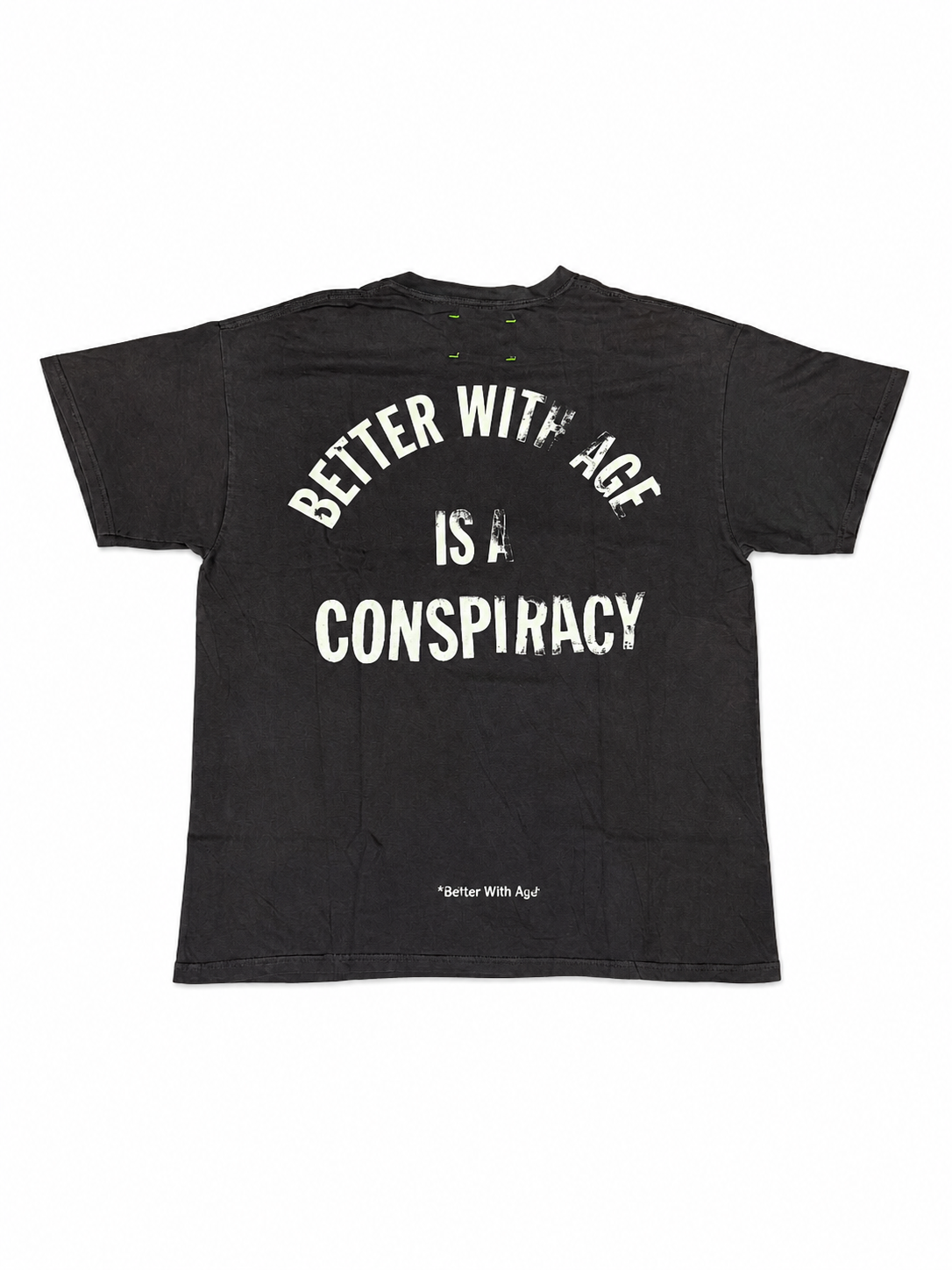 Better With Age Conspiracy Tee (L) grey