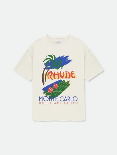 Rhude Monte Carlo Cream tee Image