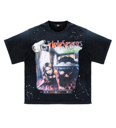 Triple Sevens Filmstar Tee Black Image