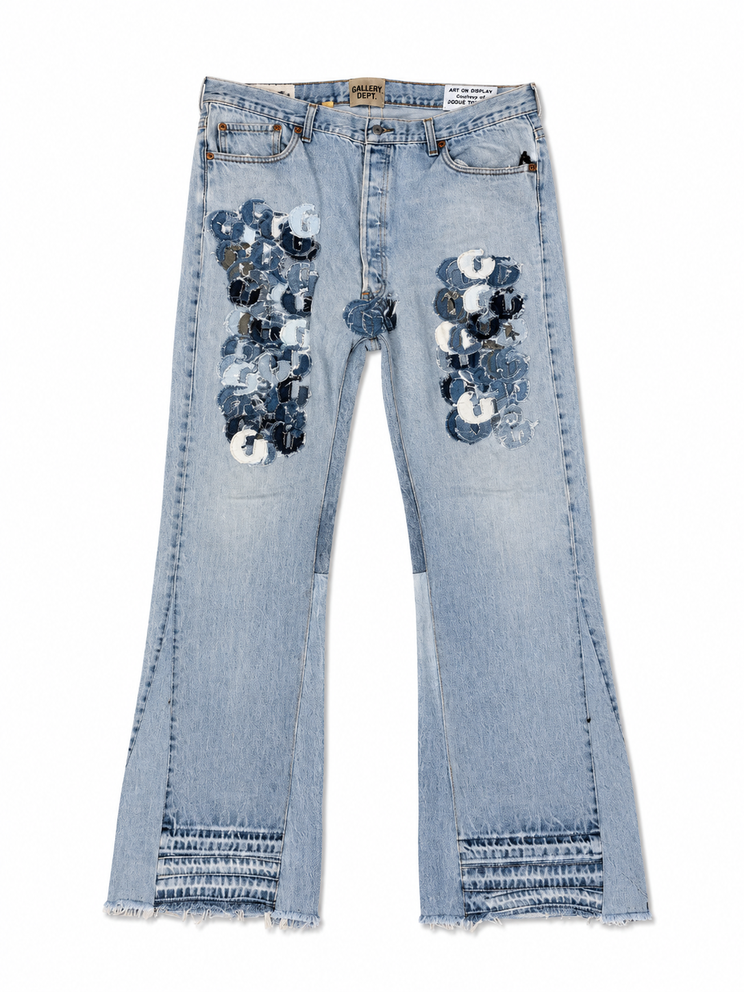 Gallery G patch Jeans Flare (36)