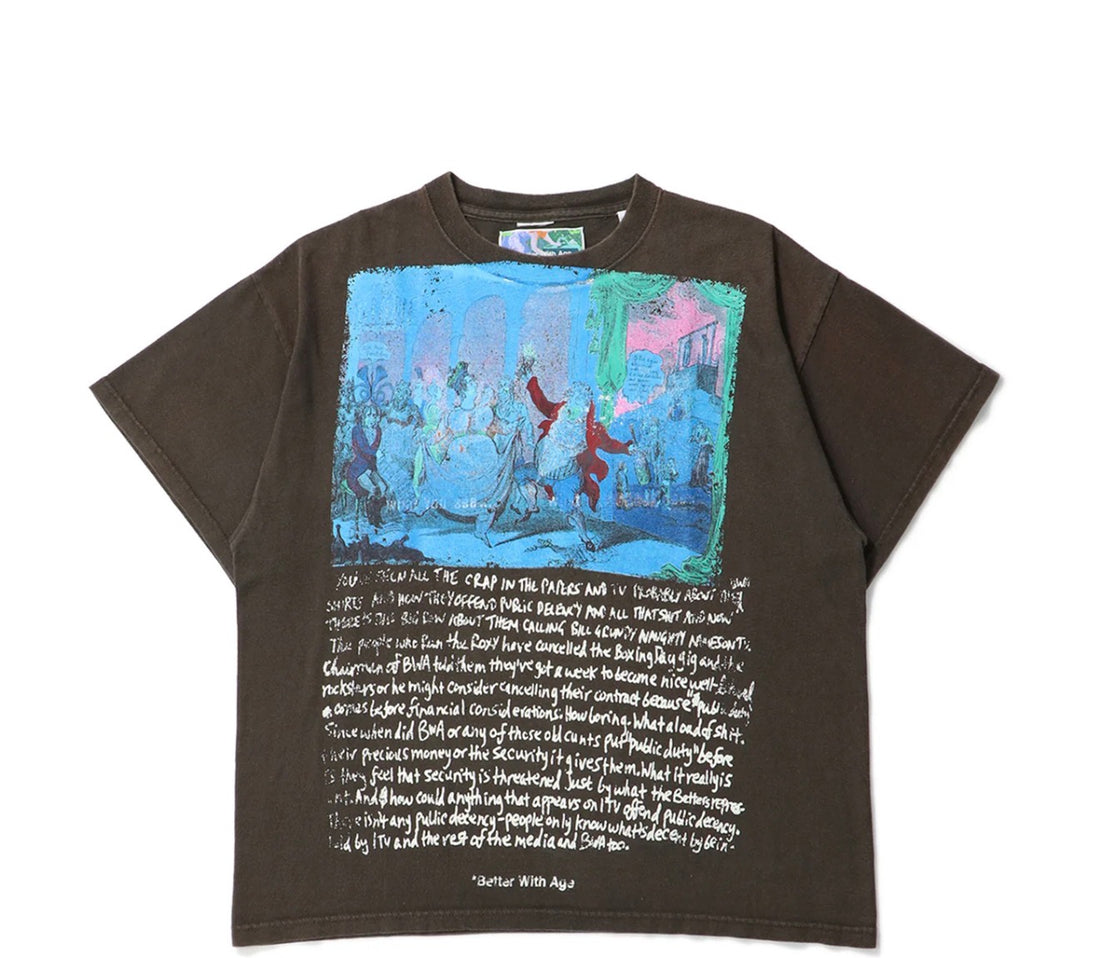 Better With Age 1976 tee (M) olive