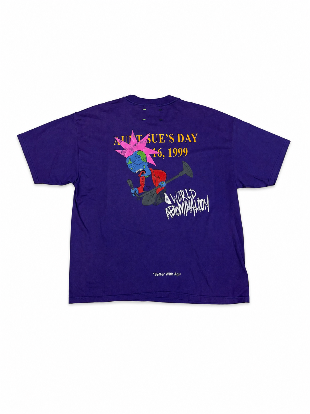 Better With Age 'Buck' purple Tee (XL)