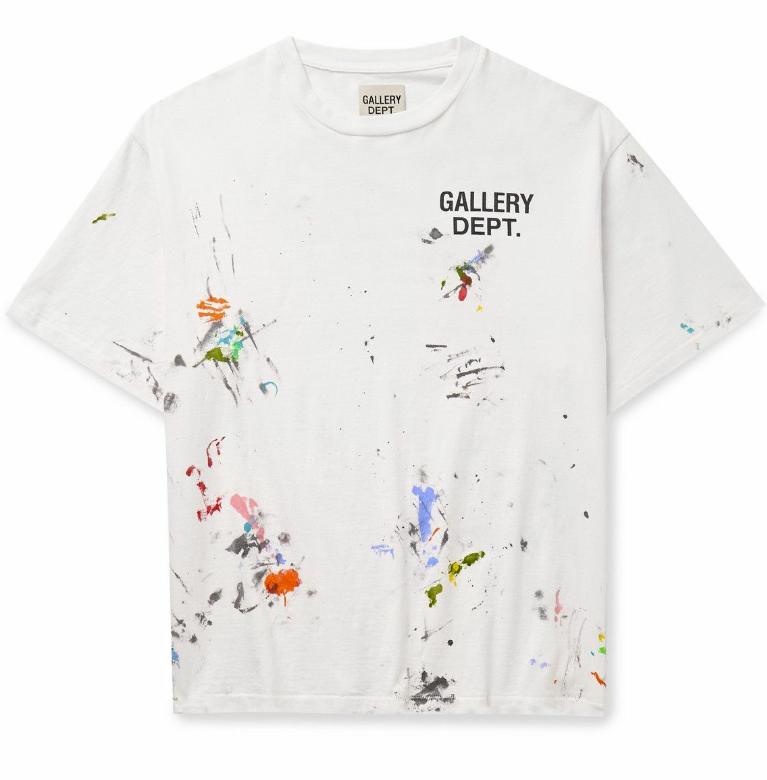 Gallery Dept. Paint Splattered Logo