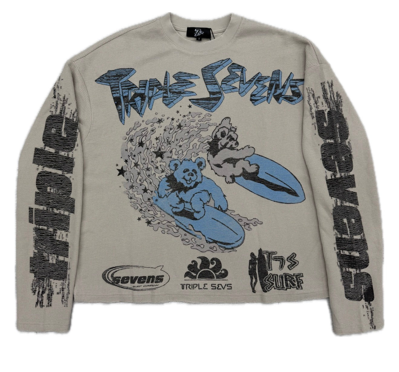 Triple Seven All Star v2 waffle knit cream