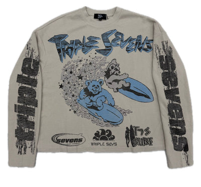 Triple Seven All Star v2 waffle knit cream Image