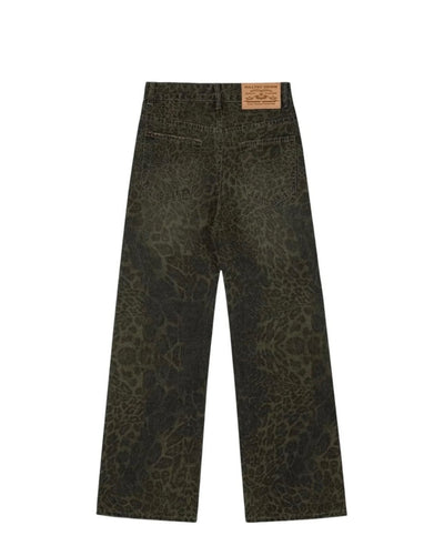 Kiltec Leopard Print Jeans Image