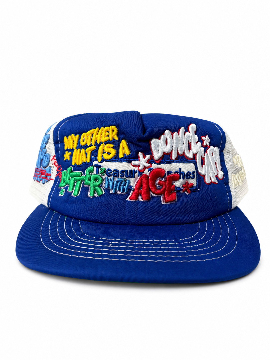 Better With Age "BAD WORDS" blue/white