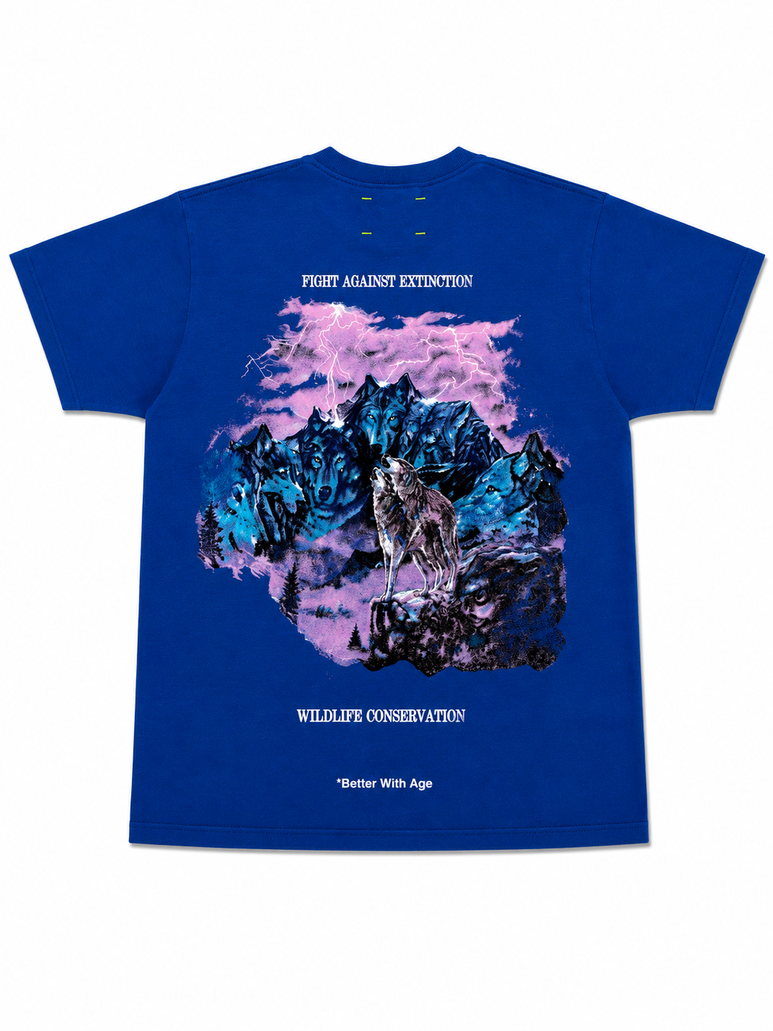 Better With Age Feral Tee Blue (XL)