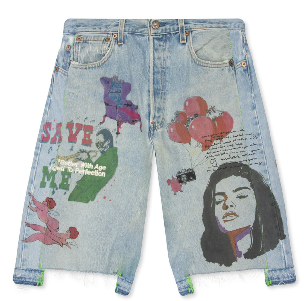 Better With Age Harrison Triple-Wide Denim Short - Indigo