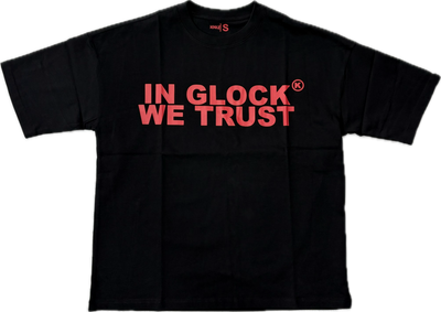 In Glock We Trust Black/Red Image