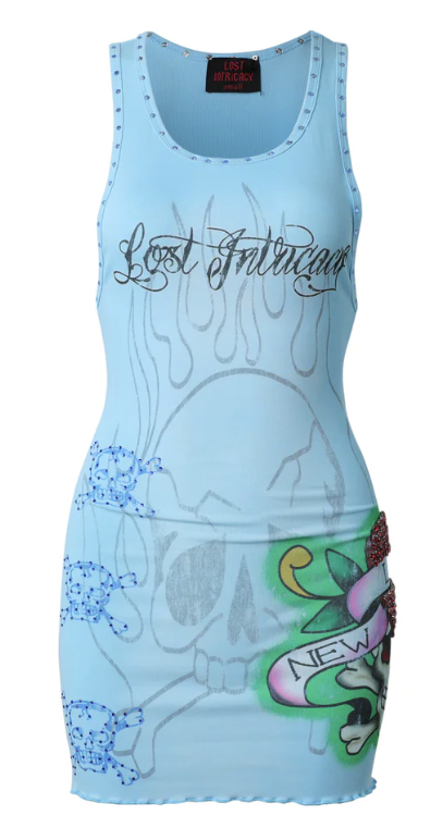 Lost Intricacy Ink and Bones Dress