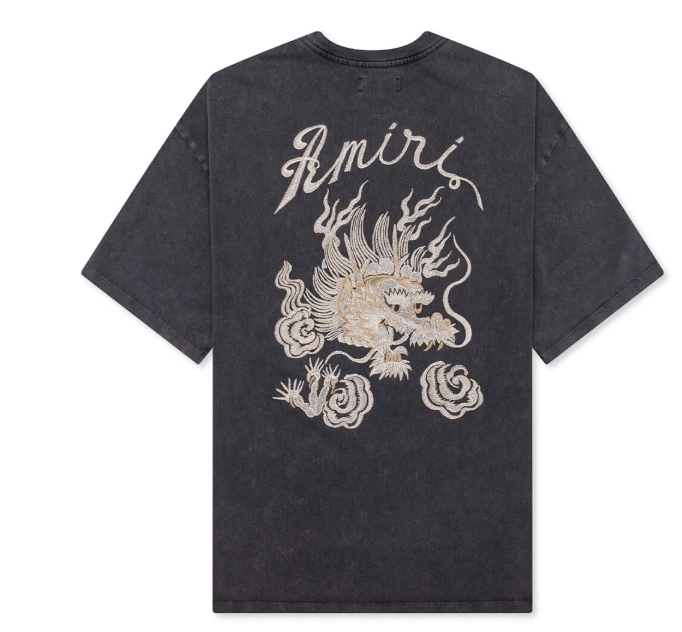 Amiri Dragon Oversized Tee
