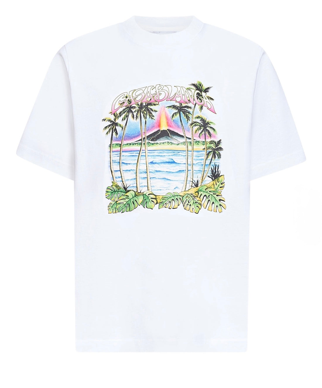 Casablanca 'Volcano' T-shirt white