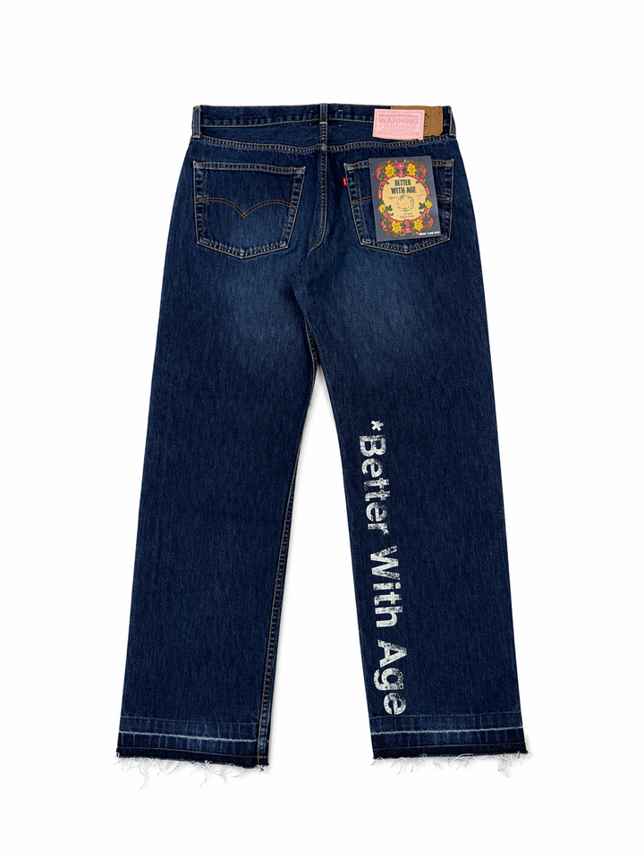 Better With Age Moniker Indigo Denim Jeans (38)