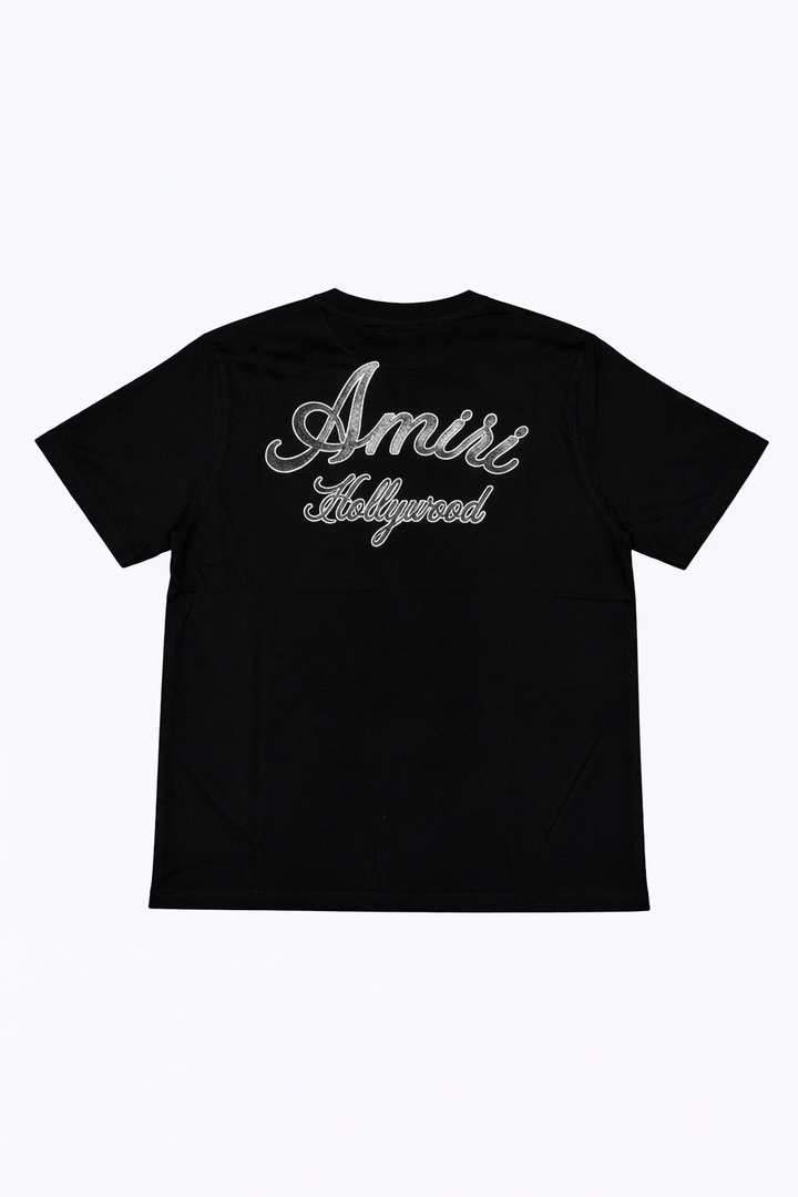 Amiri Black 'AMIRI Hollywood' T-shirt