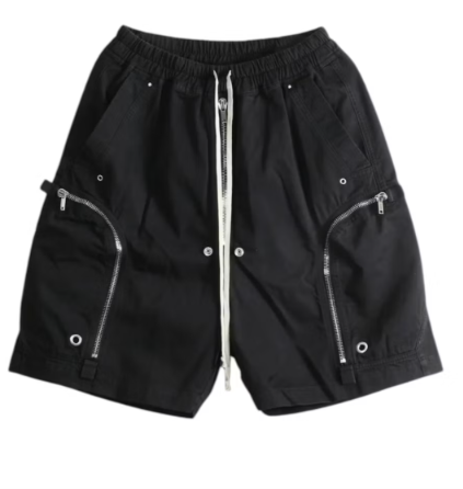 Rick Owens DRKSHDW Bauhaus Woven Shorts Black