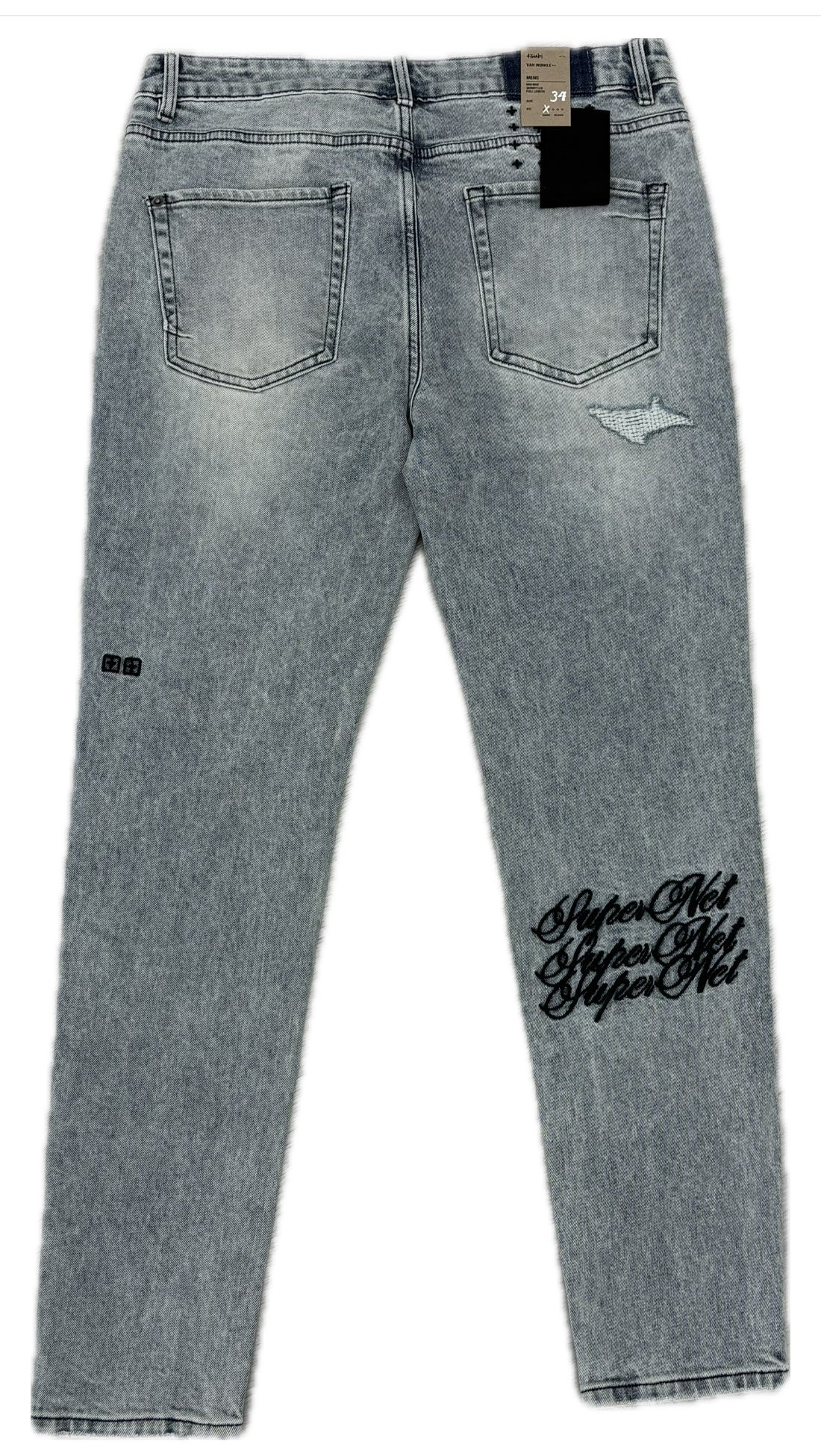 Ksubi Supernet Light Wash Jeans