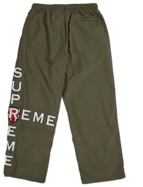 Supreme Cross Track Pant Set Green