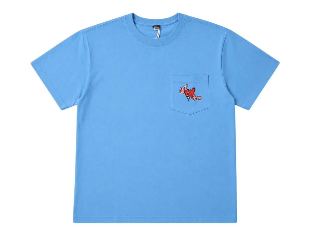 Anti Promo Heart Tee Blue