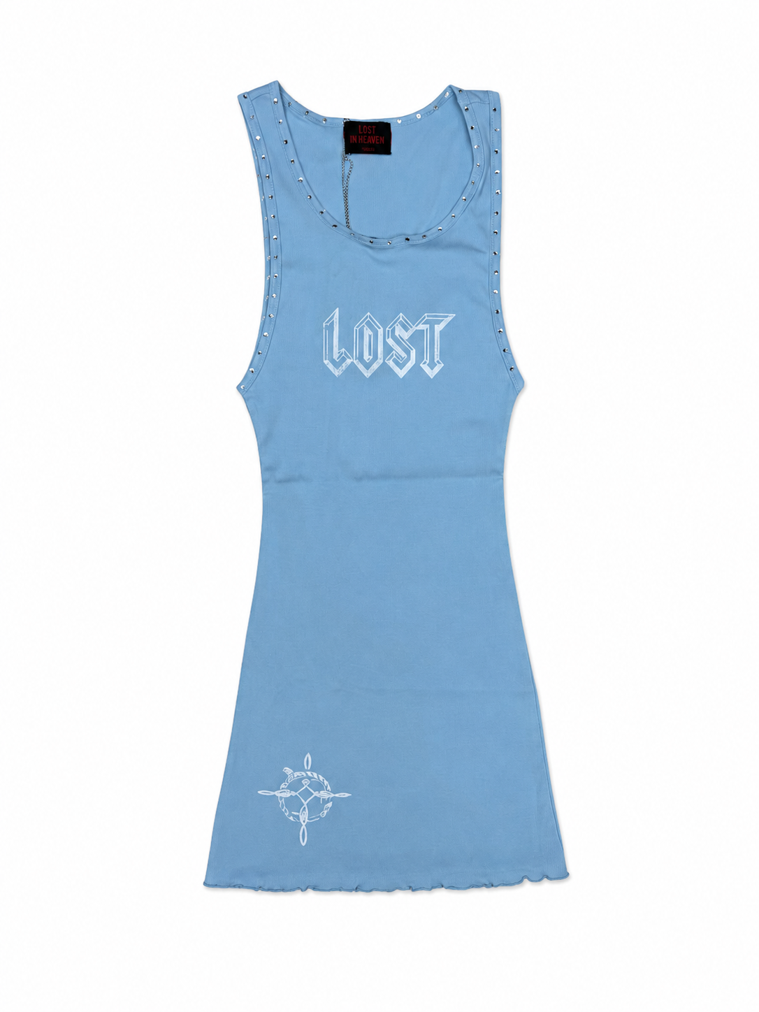 Lost Intricacy Baby Blue Icon Dress