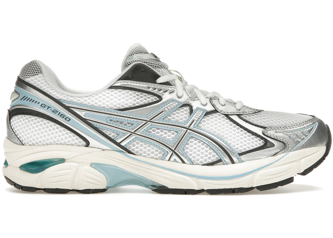 ASICS GT-2160 White Pure Silver light blue