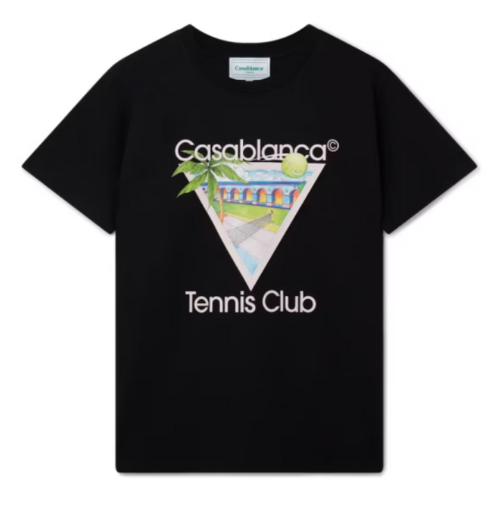 Casablanca Tennis Club Icon T‑Shirt