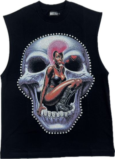 Skull head sleeveless Image