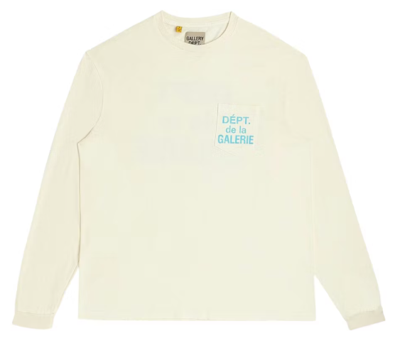 Gallery Dept. De La Galerie Long-Sleeve Cream Blue