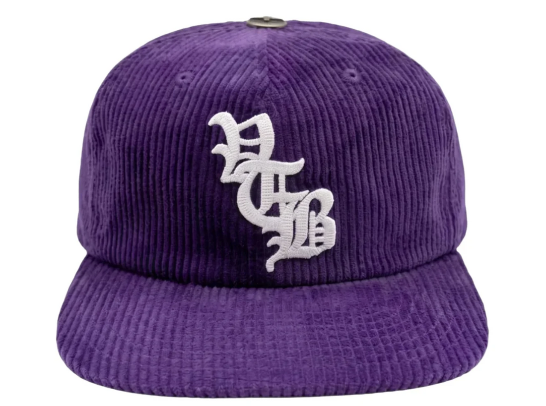 Vertabrae purple Corduroy Snapback
