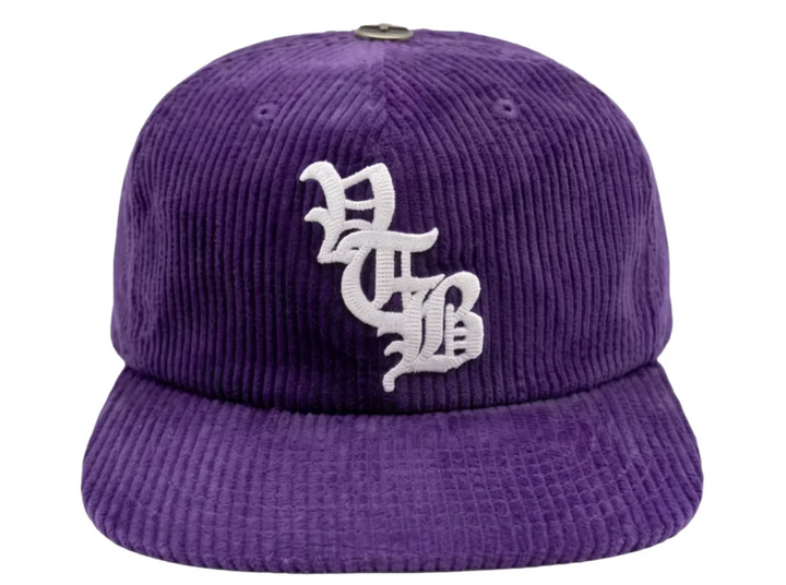 Vertabrae purple Corduroy Snapback