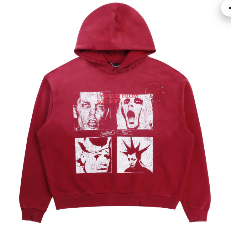 Boredom Kills Unplug Hoodie