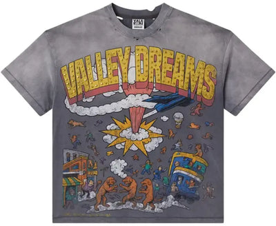 Vale Forever Faded Chaos Bling Tee 'Gray' Image