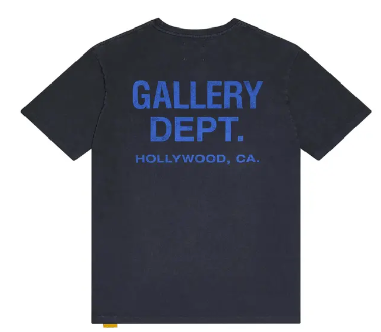 Gallery Dept. Souvenir Tee 'Washed Black'