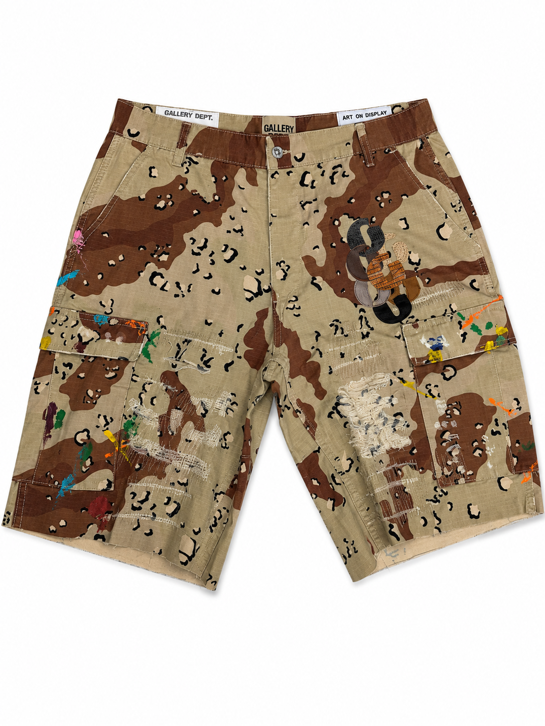 Gallery Dept G Patch Desert Camo Shorts
