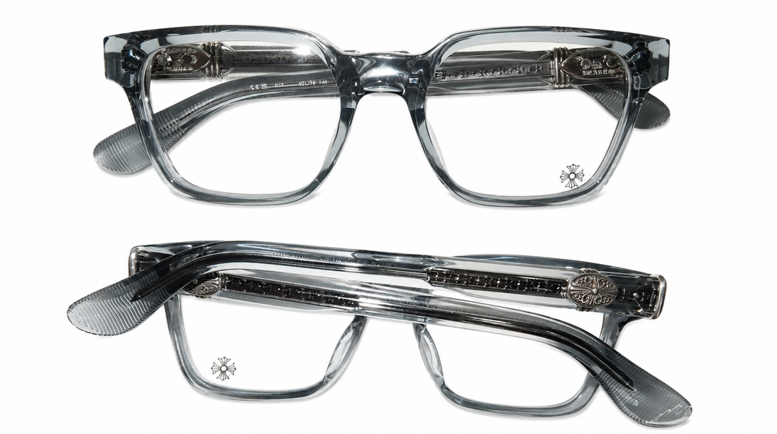 Chrome Hearts Optical Glasses CELIBUSSY Slate/Silver