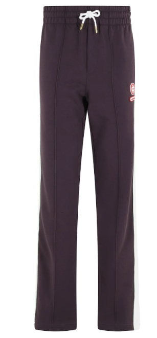Casablanca Aubergine Loopback Laurel Tape Pinktuck Jogger