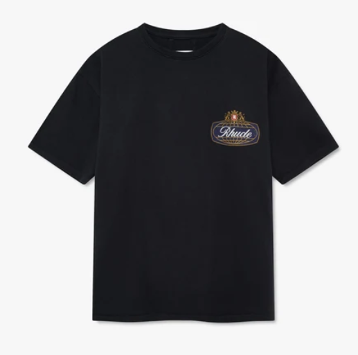 Rhude Safari Crest Tee Vintage Black