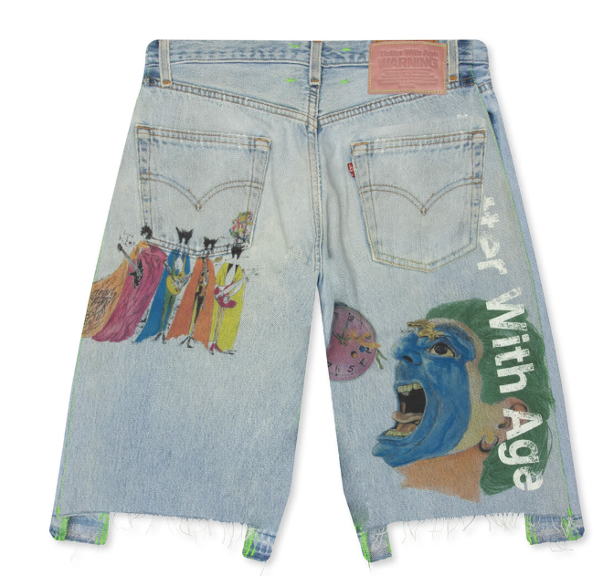 Better With Age Harrison Triple-Wide Denim Short - Indigo