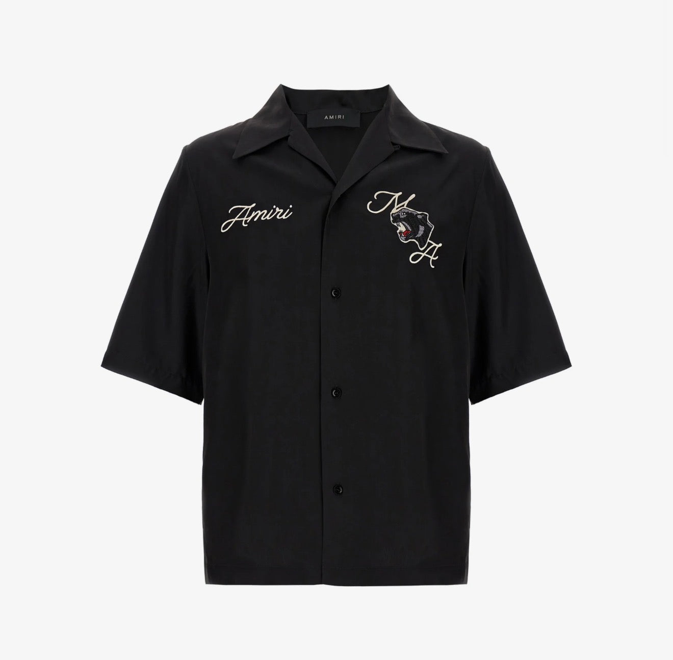 Amiri Panther Bowling Shirt
