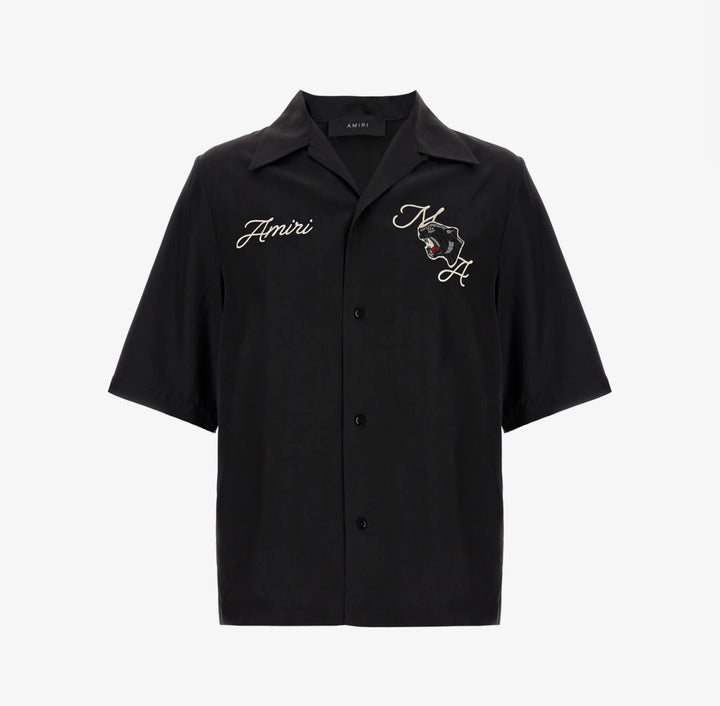 Amiri Panther Bowling Shirt