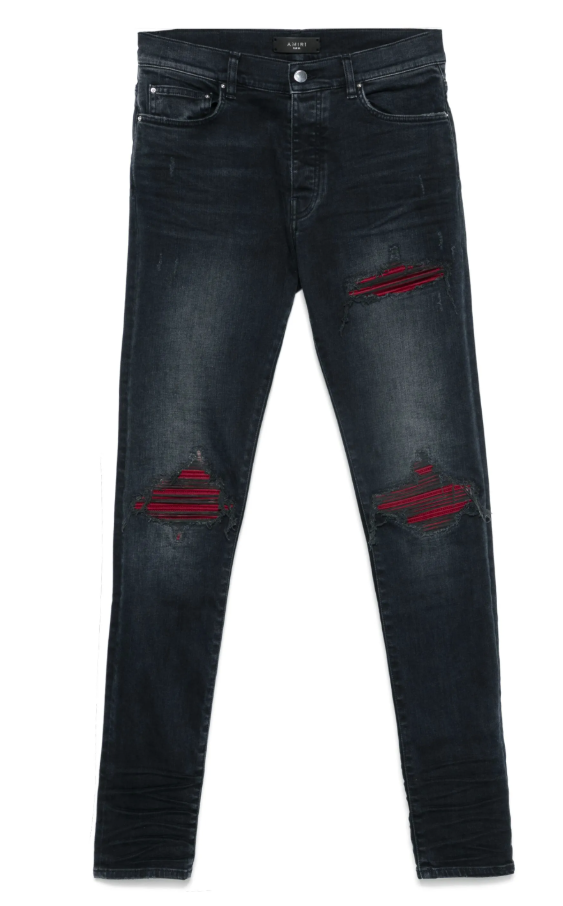 AMIRI MX1 Ultrasuede jeans Midnight Indigo