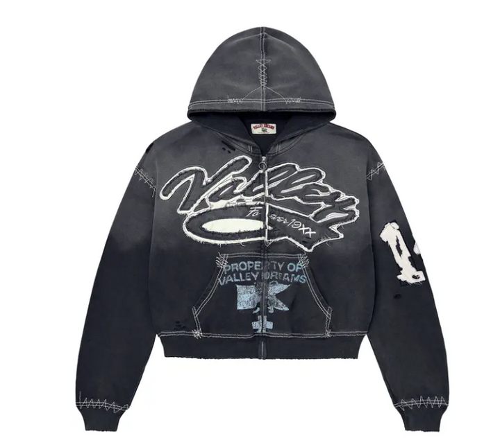 Vale Forever Religion Zip Up Black