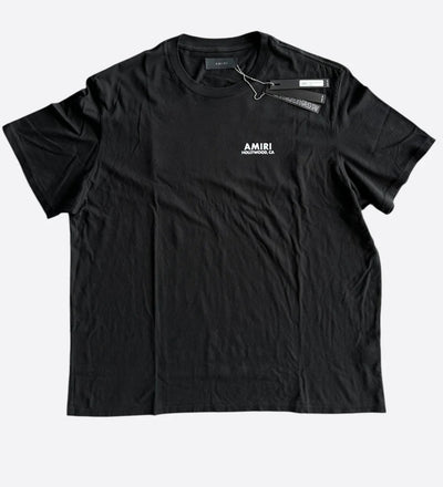 Amiri Black & White Los Angeles Exclusive Bones T-Shirt Image