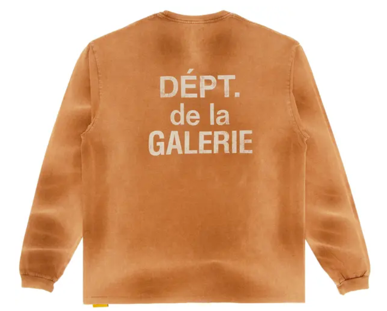 Gallery Dept. French Long-Sleeve Tee 'Cocoa'