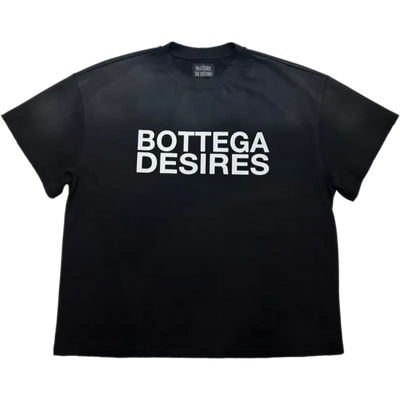 Bottega Desires Souvenir T-Shirt Black Image