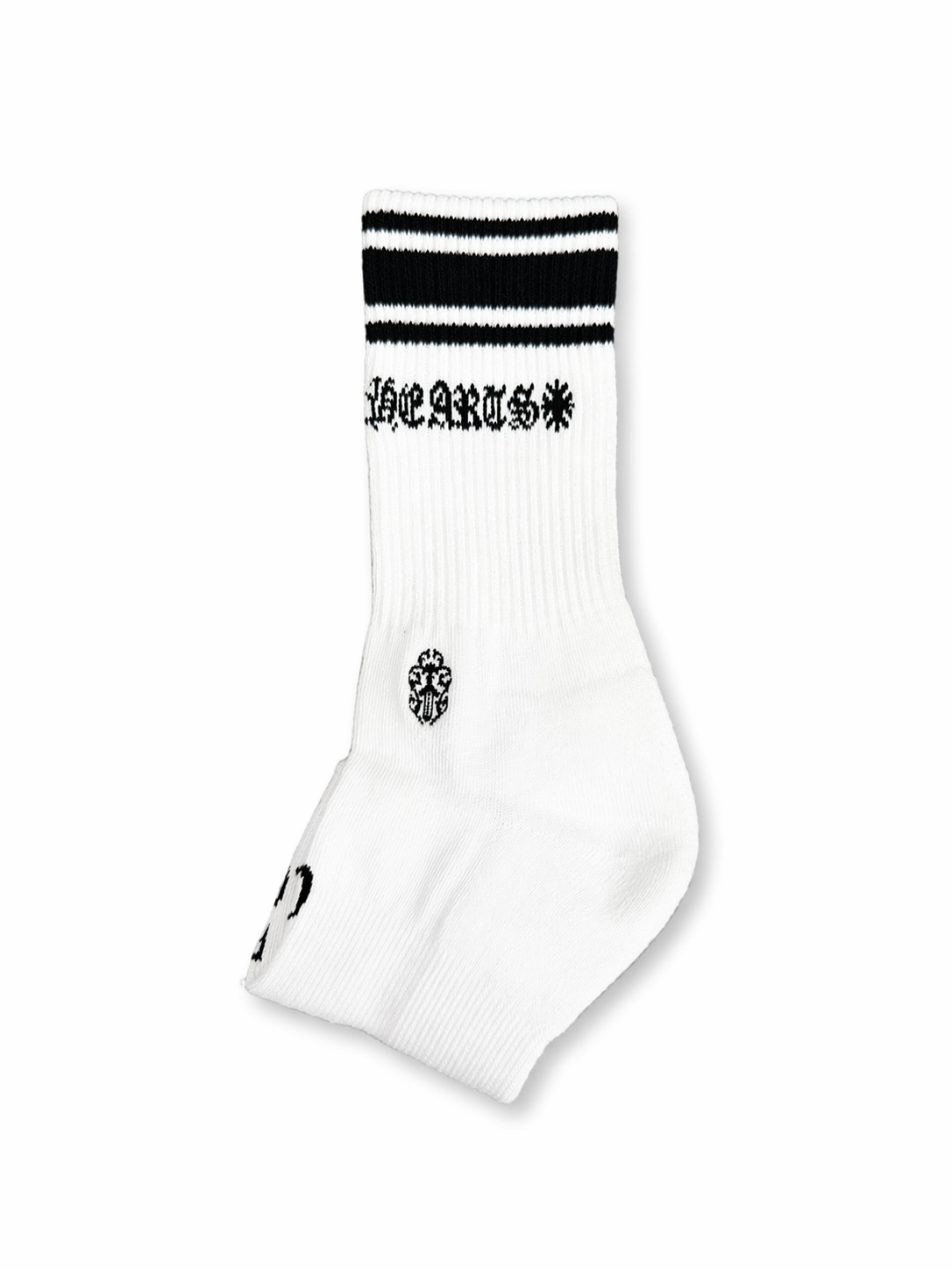 Chome Hearts Sport Socks White/blk