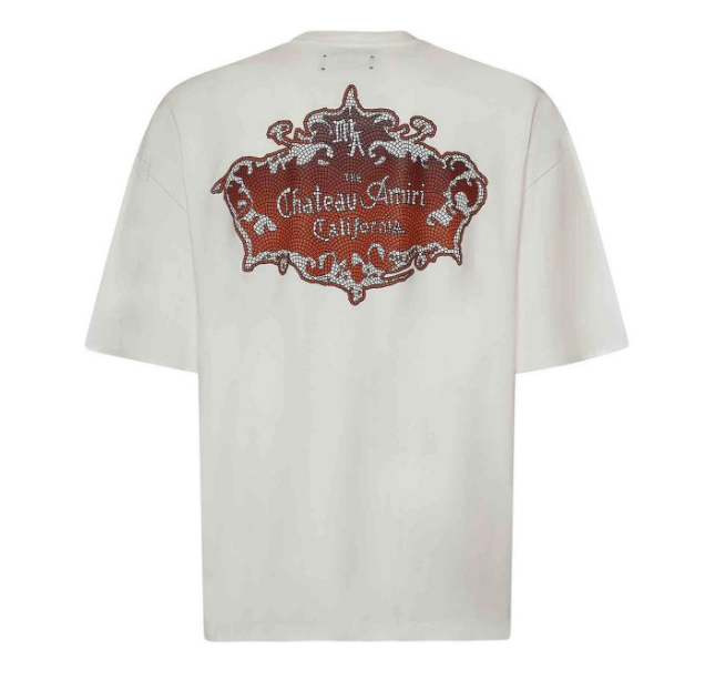 Amiri Chateau Crest Cotton T-Shirt