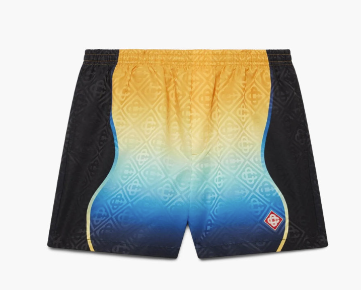 Casa Blanca Gradient Printed Jacquard Swim Shorts