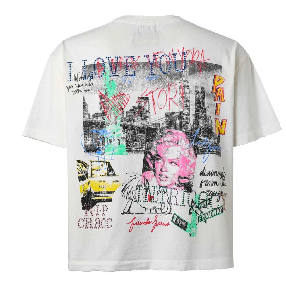 Lost Intricacy 'Noahs Ark' White Tee